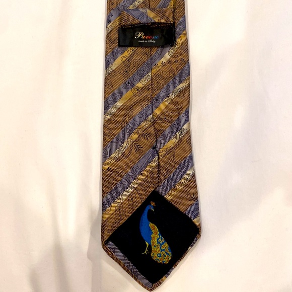 Pavone 100% Silk Men’s Ties - Picture 5 of 13